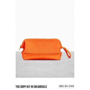 The Dopp Kit in Creamsicle